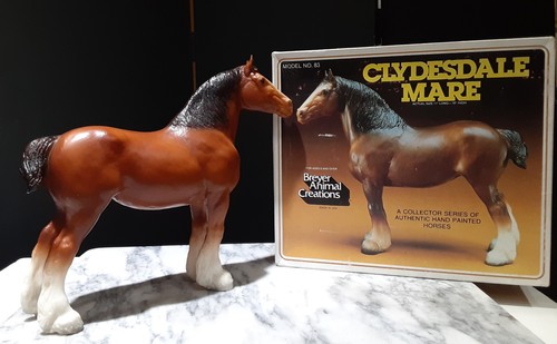 Breyer clydesdale mare - breyer,