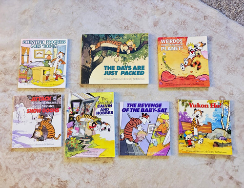Calvin and hobbes lot 8 - and, of