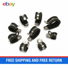 Rubber lined clips - lined,