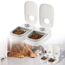 2x Automatic Pet Feeder Cat
