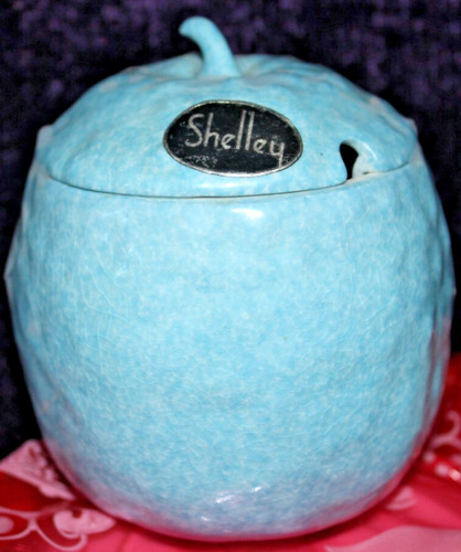 Shelley covered marmalade jar - covered,