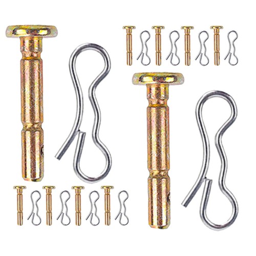 Snow blower and cotter pin - and,