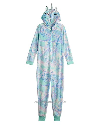 Unicorn one piece pajamas - one,