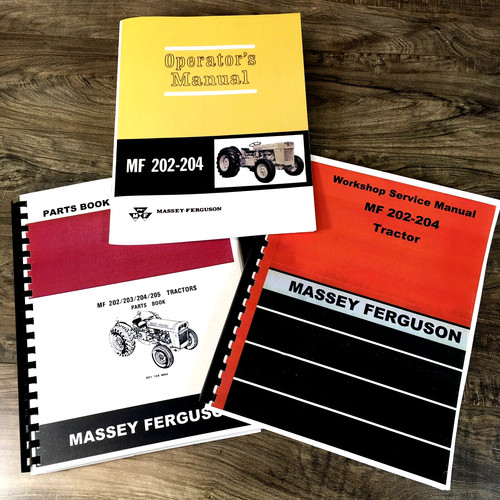 Set massey ferguson 202 204 - 202,