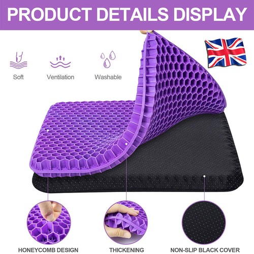 Gel seat cushion for lower - gel,