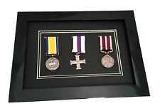 Medal Display Frame for World War Military or Sports Awards Medals Black 