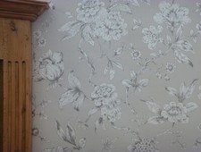 Grey * Toile de Jouy * Flower