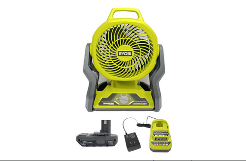 Ryobi 18v hybrid portable fan - hybrid,