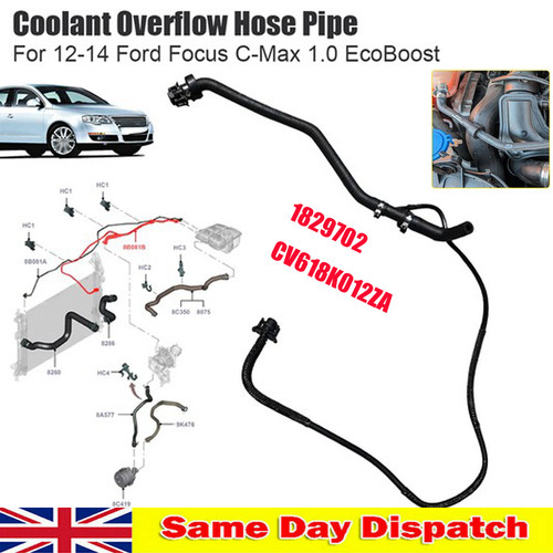 Coolant reservoir overflow - reservoir,