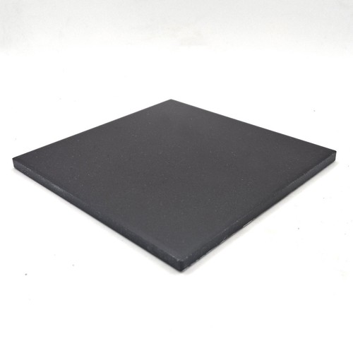 Black quarry fireplace hearth - black,
