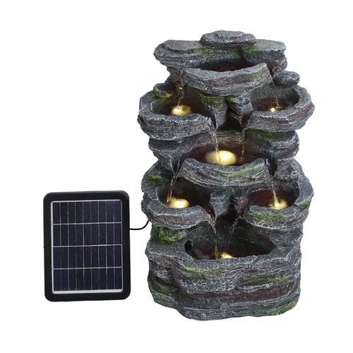Solar powered water feature - solar,