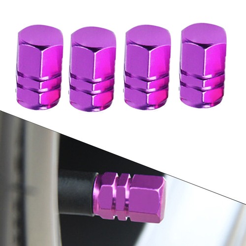 Purple aluminum car tire - purple,