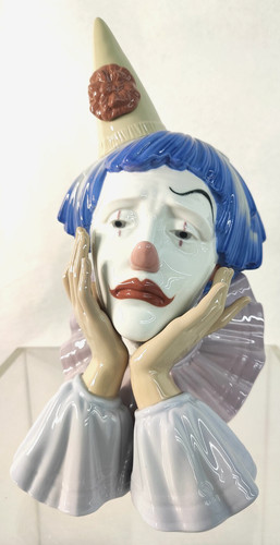 Lladro clown head 5129 - lladro, #5129