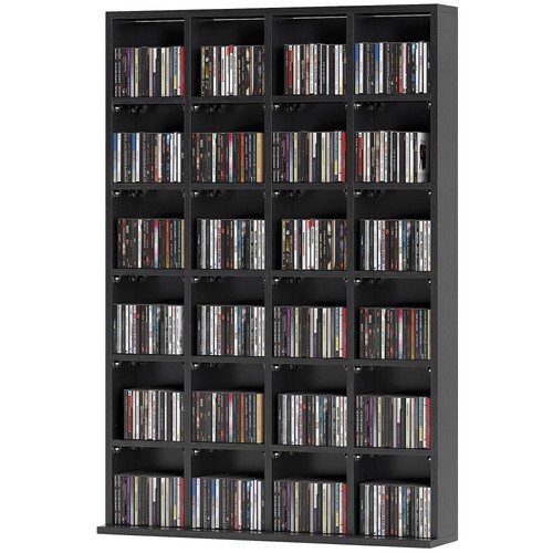 Homcom dvd media storage - dvd,