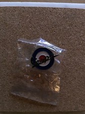 VESPA MOD SCOOTER TARGET PIN BADGE