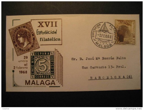 Spain malaga 1968 - malaga,