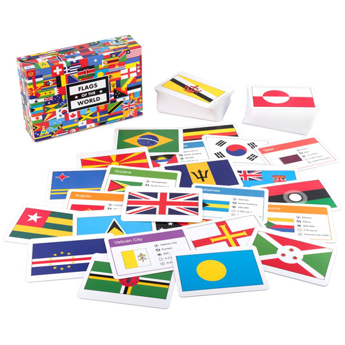 Flags the world flash cards - flags,