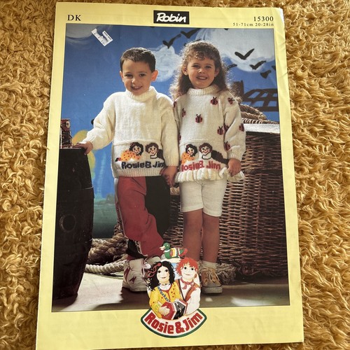 Rosie and jim vintage knitting - rosie,