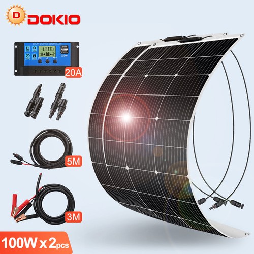 Dokio flexible solar panel - solar,
