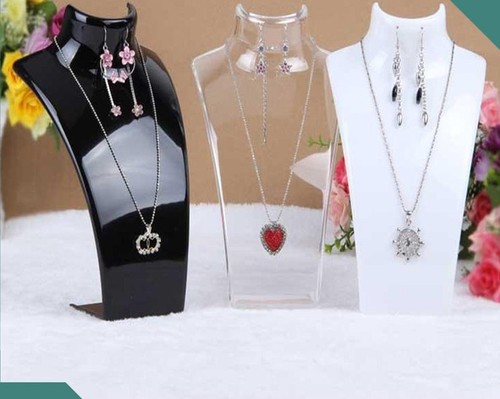 Acrylic jewelry necklace - acrylic,