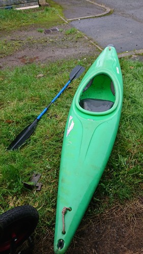 Small 10ft kayak and extras - small,