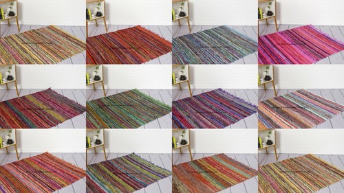 Handmade indian chindi - handmade, rag