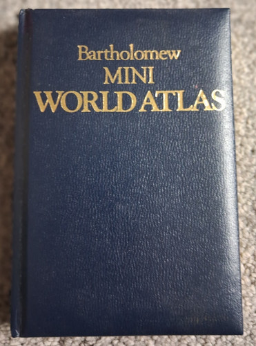 Bartholomew mini atlas world - mini,