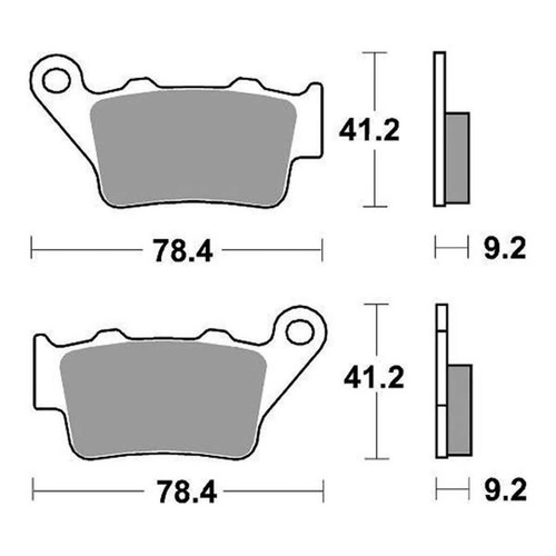 Sbs 675rq brake - sbs,