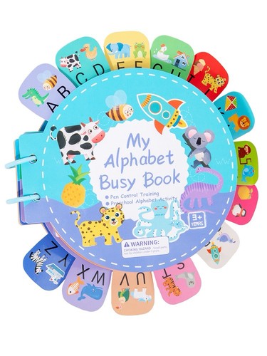 Alphabet busy book - busy, for
