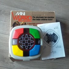 VINTAGE 1980'S VTECH WIZARD ELECTRONIC GAME *WORKING *. Boxed See Pictures.     