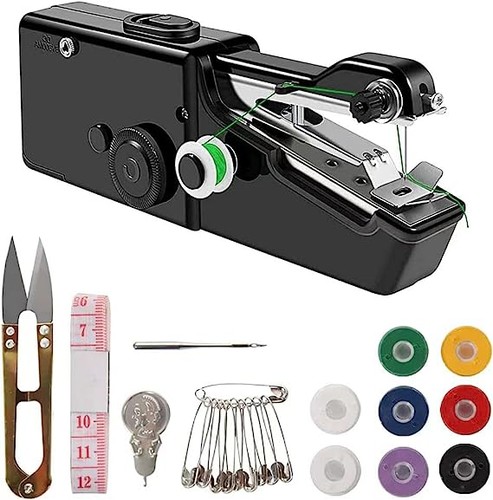 Mini sewing machine - sewing,