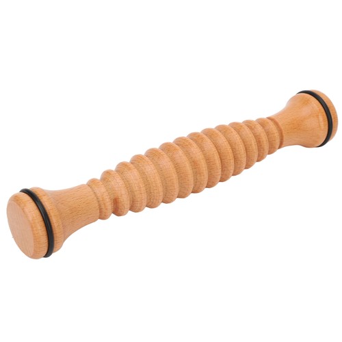 Wooden foot massage roller - wooden,