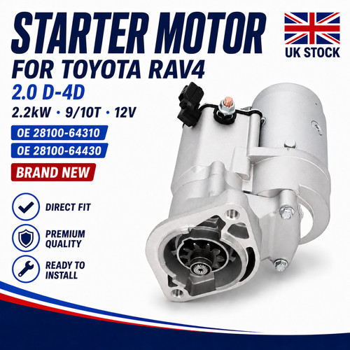 Toyota rav4 4d - 2.0, starter