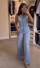 Zara Z1975 Halter Neck Denim