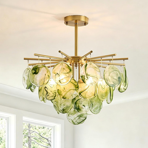 Light crystal disc - 6-light,