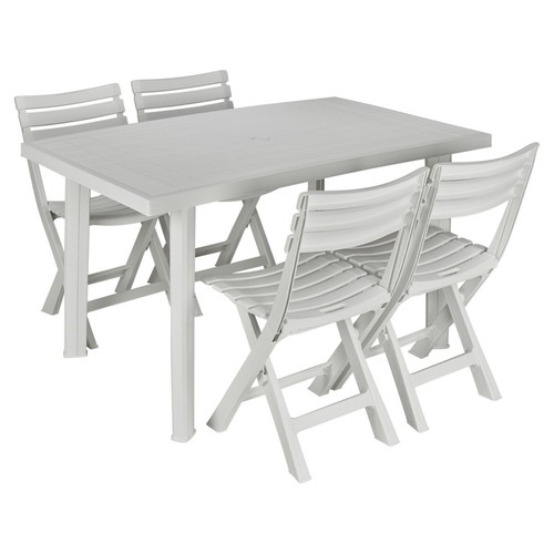 Garden furniture set plastic - garden,