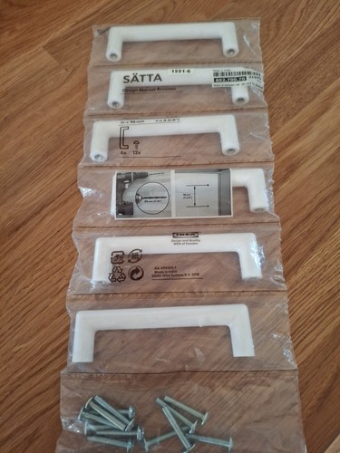 Set ikea white door - set, 6