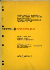 New holland double chop - holland,