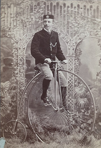 Original penny farthing - original!,