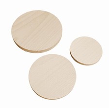 Wooden Circle Shapes - Wood
