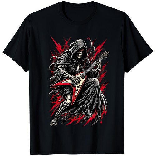 Reaper playing flying guitar - playing, v