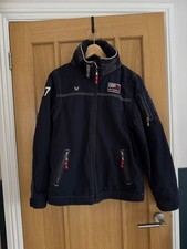 Crew Clothing Navy Vintage Women's GBR07 Sailing Jacket Size 8 Warm Lining