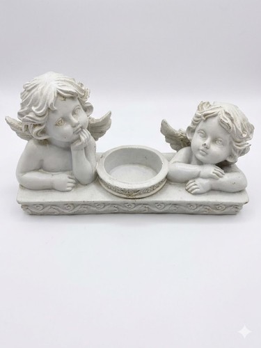 Vintage cherub angel candle - vintage,