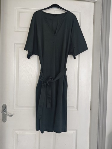 Cos cotton midi dress - cotton,