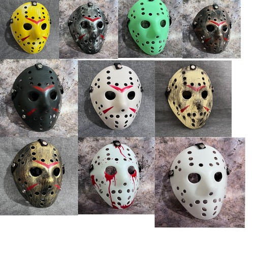 Painted hockey mask - painted,