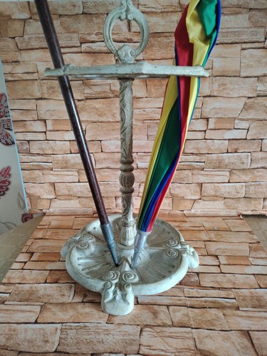 Vintage cast iron - cast, umbrella