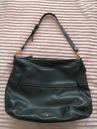 Tula black leather - medium, size