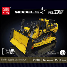 Mould King Bulldozer D11 tractor model tracked vehicle Excavator Remote control