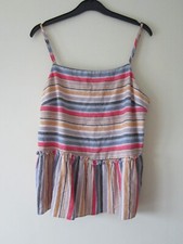 NEW LOOK SIZE 12 LINEN TOP