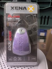 Xena Disc Lock Alarm 6mm Locking Pin XX6 120dB Motorcycle Scooter Security #G102